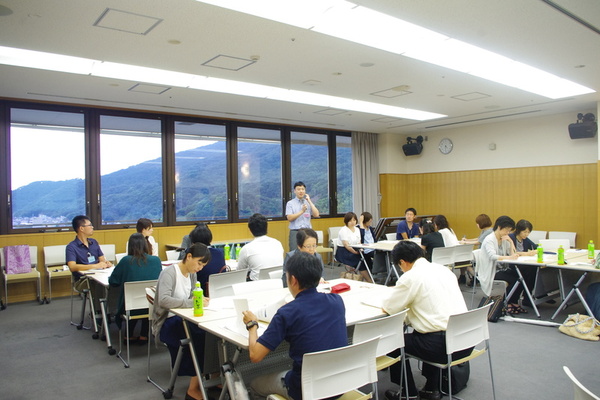 徳島県がん相談支援センター相談員研修を開催しました。